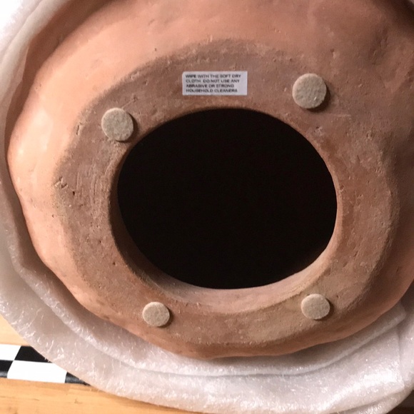 Pottery Barn Medium Size Handmade Terracotta Spooky and Cute Jack O' Lan… - Picture 16 of 16